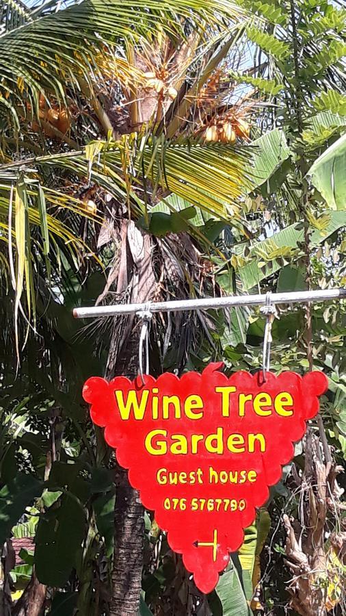 Wine Tree Garden Guesthouse Mirissa Exterior foto