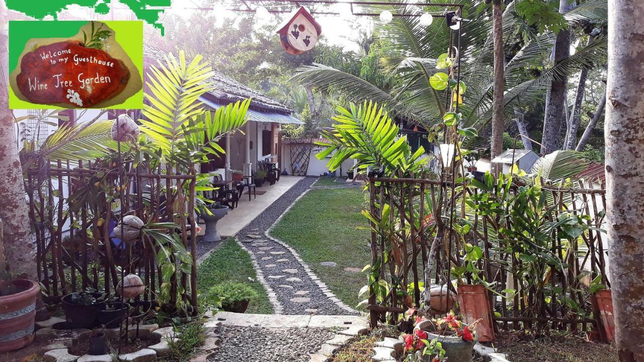 Wine Tree Garden Guesthouse Mirissa Exterior foto